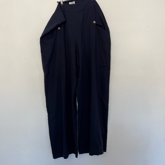 Unique Vintage Wide Leg Sailor Pants - Picture 4 of 4